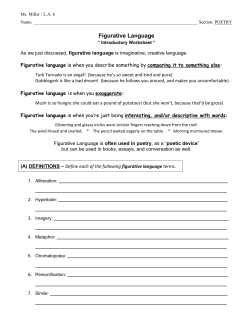 Figurative Language
