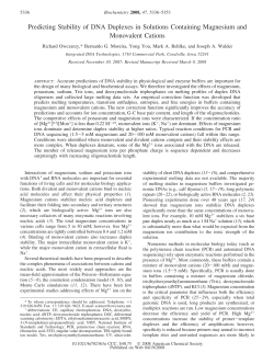Predicting Stability of DNA Duplexes in Solutions Containing