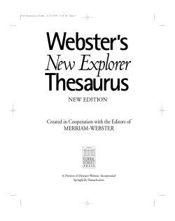 Sample Pages - Federal Street Press