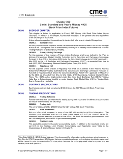 E-mini Standard and Poor`s Midcap 400 Stock Price