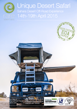 Unique Desert Safari