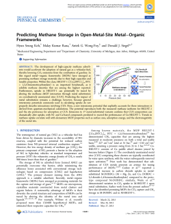 Predicting Methane Storage in Open-Metal-Site