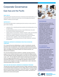 Corporate Governance