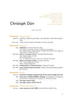 Christoph Dürr
