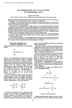 of phosphoric acid