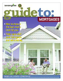 mortgages - Lending Tree