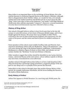 King Arthur