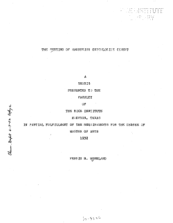 The setting of magnesium oxychloride cement