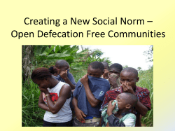 Developing CLTS in very vulnerable villages in Mali despite the