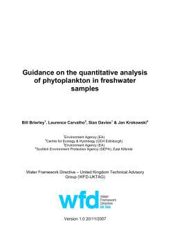Guidance_Phytoplankton counting_Feb2014
