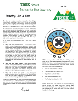 News - Notes for the Journey