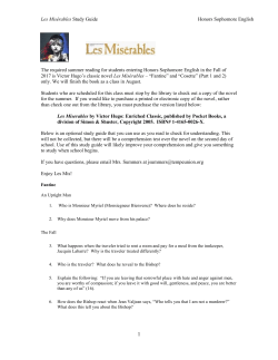 Les Miserables - Tempe Union High School District