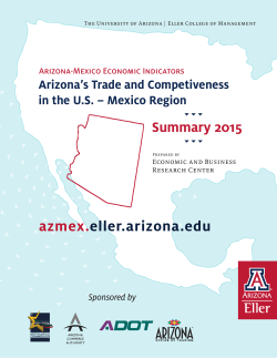 Arizona-Mexico Economic Indicators