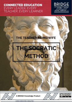 Axis Education Forum 5 of 7: The Socratic Method
