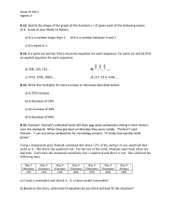 B-13. Sketch the shape of the graph of the function y = bx