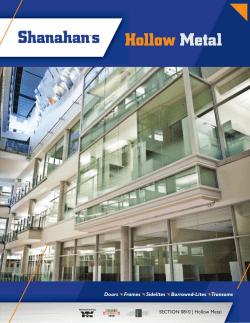 Hollow Metal - Shanahan`s Limited Partnership