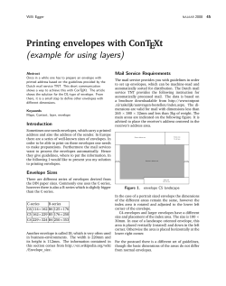 Printing envelopes with ConTEXt (example for using layers)