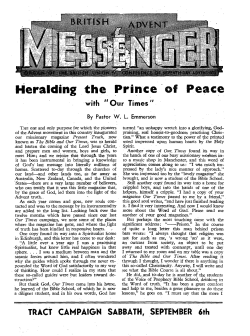 Heralding the Prince of Peace