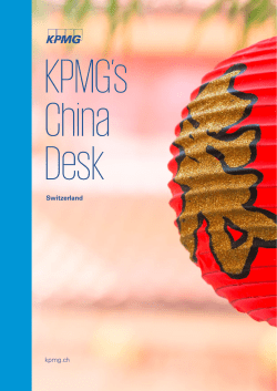 KPMG`s China Desk
