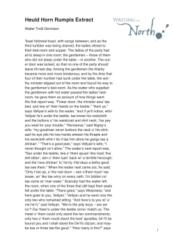 Source Text  - Writing the North