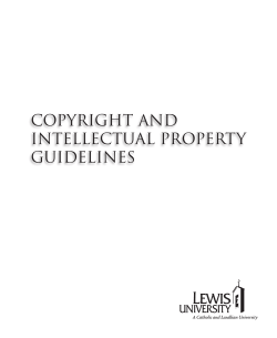 copyright and intellectual property guidelines
