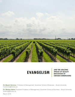 EVANGELISM - Brock University