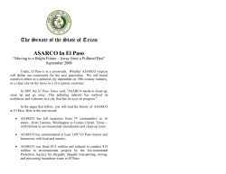 ASARCO in El Paso update 1.09