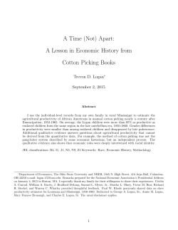A Time (Not) Apart - The Ohio State University