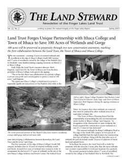 Spring 2010 - Finger Lakes Land Trust