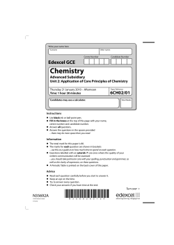 CHEM 2 JAN 2010 - Learn With Aman