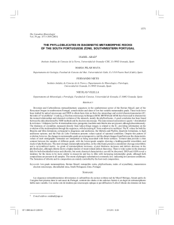 THE PHYLLOSILICATES IN DIAGENETIC