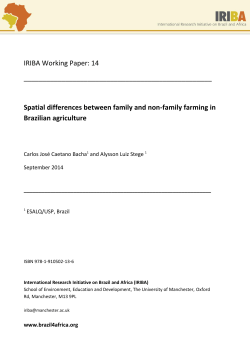 Spatial differences between family and non-family