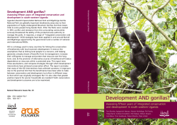 Development AND gorillas? - iied iied
