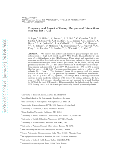 Jogee, Miller, Penne et al - University of Texas Astronomy Home Page