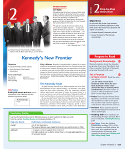 Kennedy`s New Frontier - Mr Piscopink