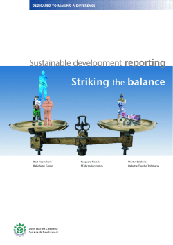 Striking the balance