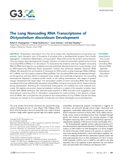 Full Text  - G3: Genes | Genomes | Genetics