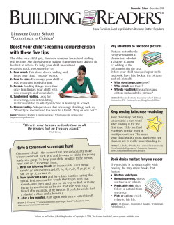Building Readers - Limestone County School District