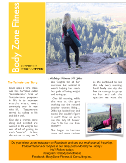 October 2014 Newsletter - Body Zone Fitness Consulting