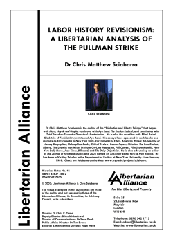 Pullman Strike.pub - Libertarian Alliance