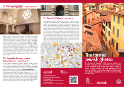 the former jewish ghetto
