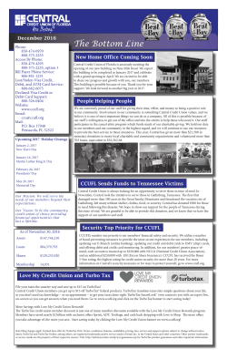 the December 2016 newsletter.