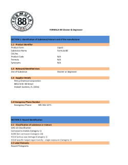 SDS - The Home Depot