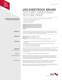 USG Sheetrock&reg; Brand Texture 1 Sand Finish Texture Paint