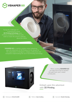 Brochure All about VSHAPER GO in PDF