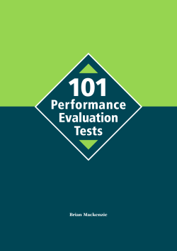 101 evaluation tests