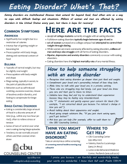 Eating Disorders