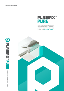 PURITY IN THE SIMPLEST FORM. CONFORMING TO ALL