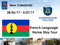 French Language Study Tour