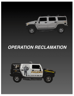 Operation reclamation - Abbotsford Police Department